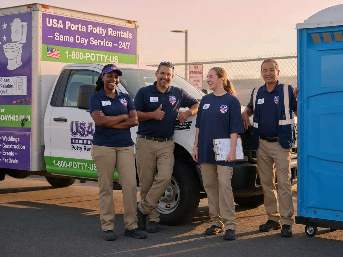 Porta Potty Rental company in Rockport, WA